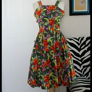 Hearts & Found for Pinup Couture floral swing